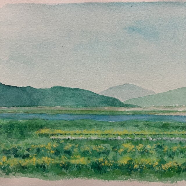 原画『春の散歩道』 | iichi 日々の暮らしを心地よくするハンドメイド