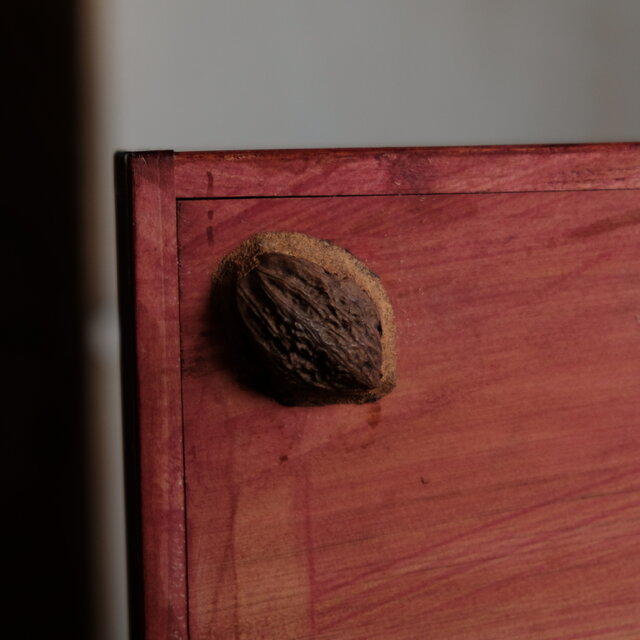 深く美しい色味◇伊勢漆器 胡桃足膳 角盆 古物 古民家 骨董・antiques