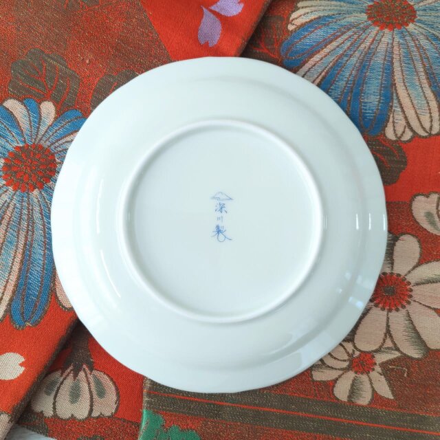 深川製磁｜FUKAGAWA｜六歌仙｜金彩｜若芽色｜有田焼｜日本 | iichi