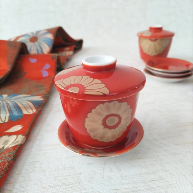 寿陶｜蒸し碗｜豆皿｜茶碗蒸し｜伝統色｜和食器｜金彩｜日本 | iichi