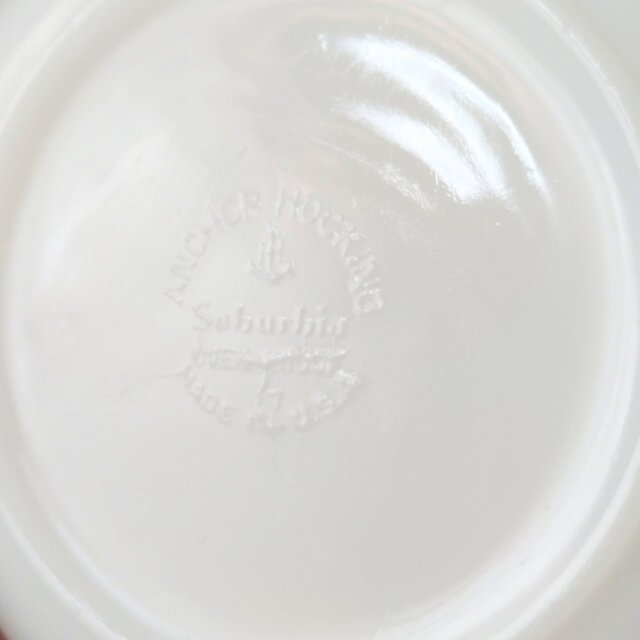 Anchor Hocking｜Suburhia｜アンカーホッキング｜サバービア｜ミルク