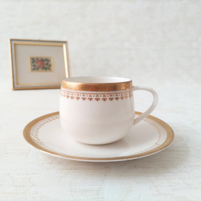 ヴィンテージ SEYEI / セーエー陶器　セーエードリーム　乙女と鳥のオブジェ セーエー陶器｜SEYEI CHINE｜カップ＆ソーサー｜昭和レトロ｜日本