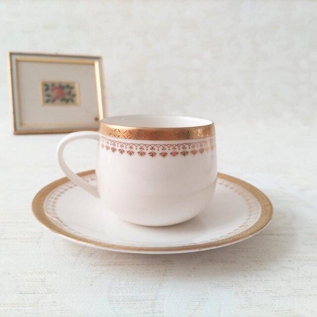 ヴィンテージ SEYEI / セーエー陶器　セーエードリーム　乙女と鳥のオブジェ セーエー陶器｜SEYEI CHINE｜カップ＆ソーサー｜昭和レトロ｜日本