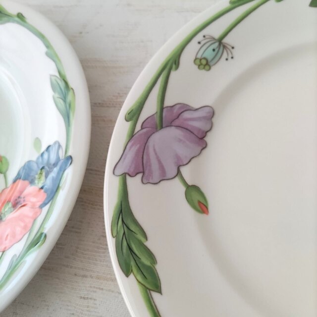 レア　ビレロイ＆ボッホ　Ma pomme プレート２枚 Villeroy & Boch｜AMAPOLA｜ビレロイ＆ボッホ｜アマポーラ｜プレート