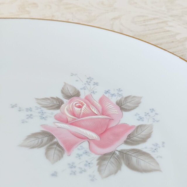 Noritake Roseville ノリタケ ローズビル 薔薇 バラ 27cm プレート