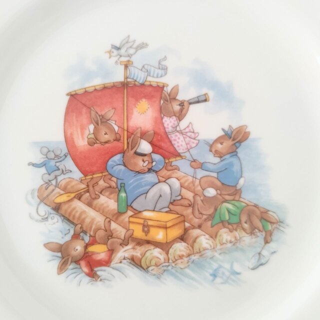Royal Doulton｜Bunnykins｜ロイヤルドルトン｜バニキンズ｜いかだ