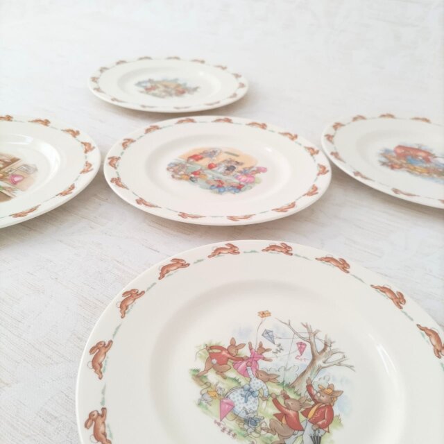 Royal Doulton｜Bunnykins｜ロイヤルドルトン｜バニキンズ｜いかだ