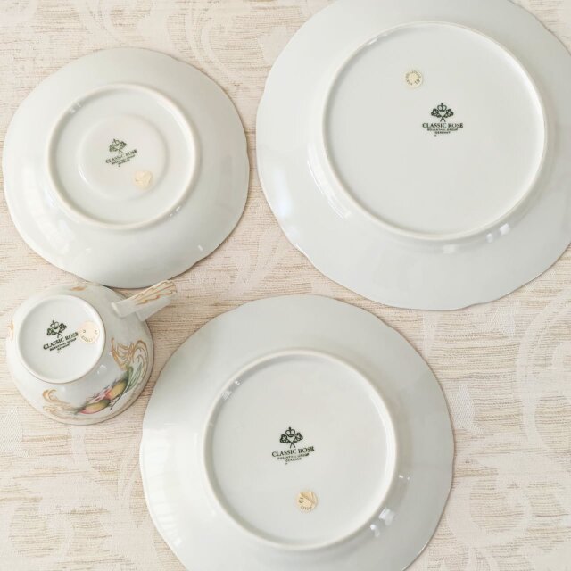 4ピースセット Rosenthal CLASSIC ROSE ローゼンタール クラシック