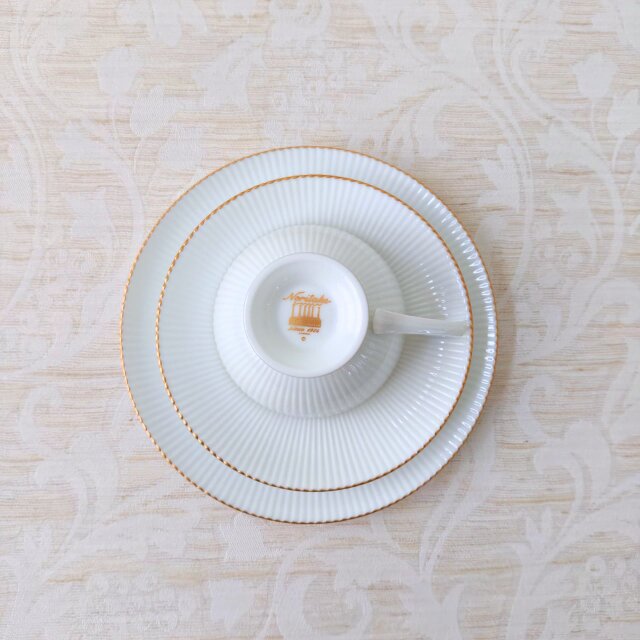 トリオセット｜ノリタケ｜ダイヤモンドコレクション｜Noritake｜カップ