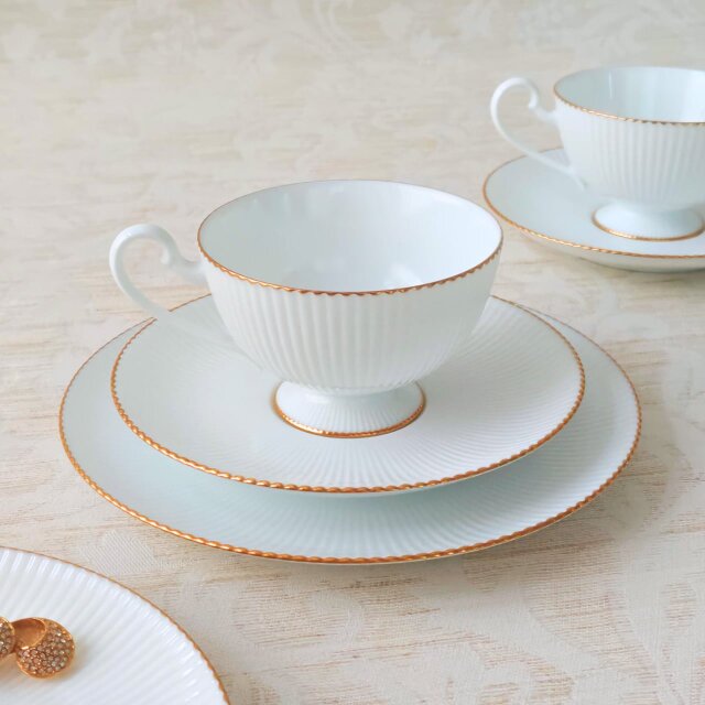 トリオセット｜ノリタケ｜ダイヤモンドコレクション｜Noritake｜カップ