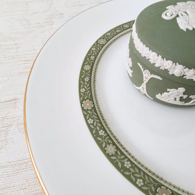 Royal Doulton｜Rondelay｜ロイヤルドルトン｜ティーポットセット＋皿