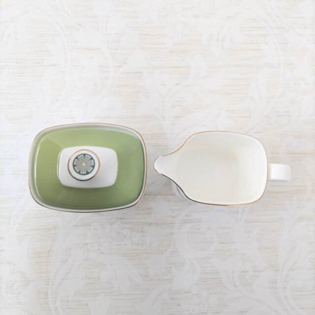 Royal Doulton｜Rondelay｜ロイヤルドルトン｜ティーポットセット＋皿