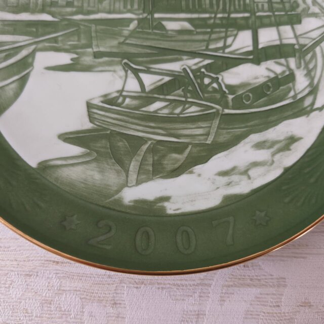 ROYAL COPENHAGEN｜2007年 ｜イヤープレート｜クリスマス｜デンマーク 
