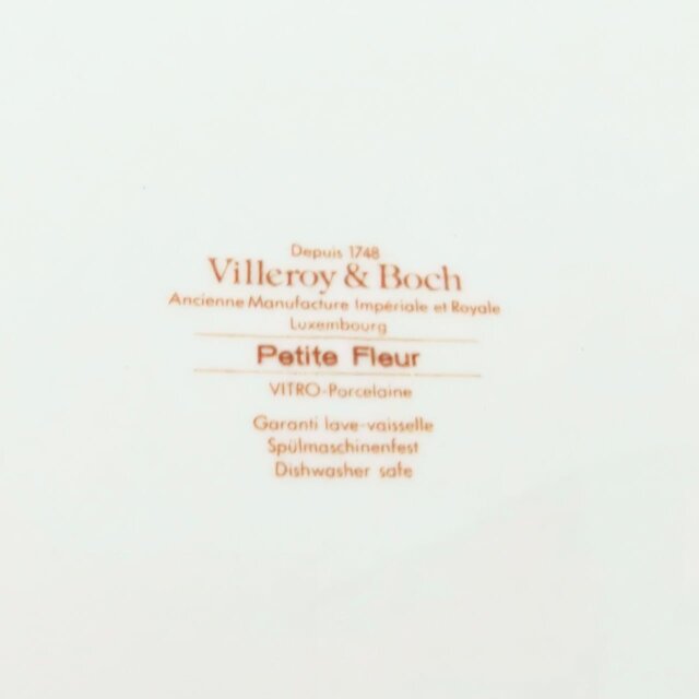 Villeroy & Boch｜Petite Fleur｜ビレロイ&ボッホ｜プチフルール