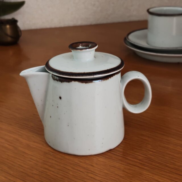 お値下げ　名品！北欧アンティーク　オールドダンスク DANSK｜Brownmist｜ダンスク｜ブラウンミスト｜クリーマー｜廃盤