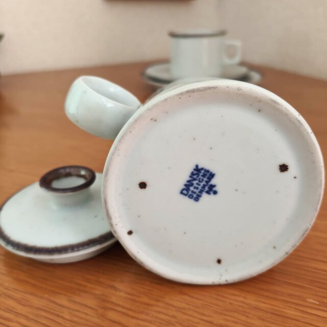 お値下げ　名品！北欧アンティーク　オールドダンスク DANSK｜Brownmist｜ダンスク｜ブラウンミスト｜クリーマー｜廃盤