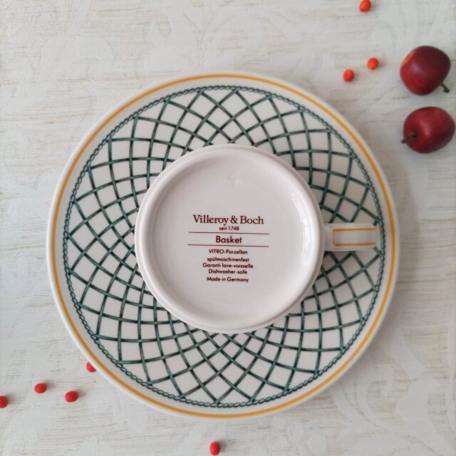 Villeroy & Boch｜Basket｜ビレロイ＆ボッホ｜バスケット｜カップ
