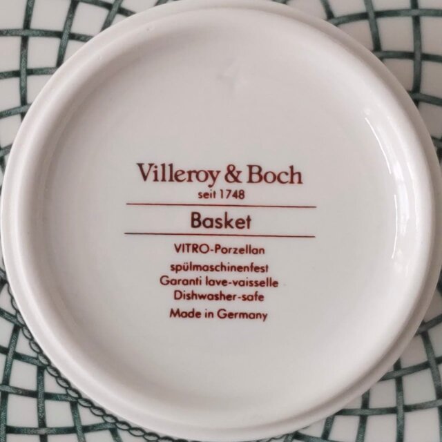 Villeroy & Boch｜Basket｜ビレロイ＆ボッホ｜バスケット｜カップ