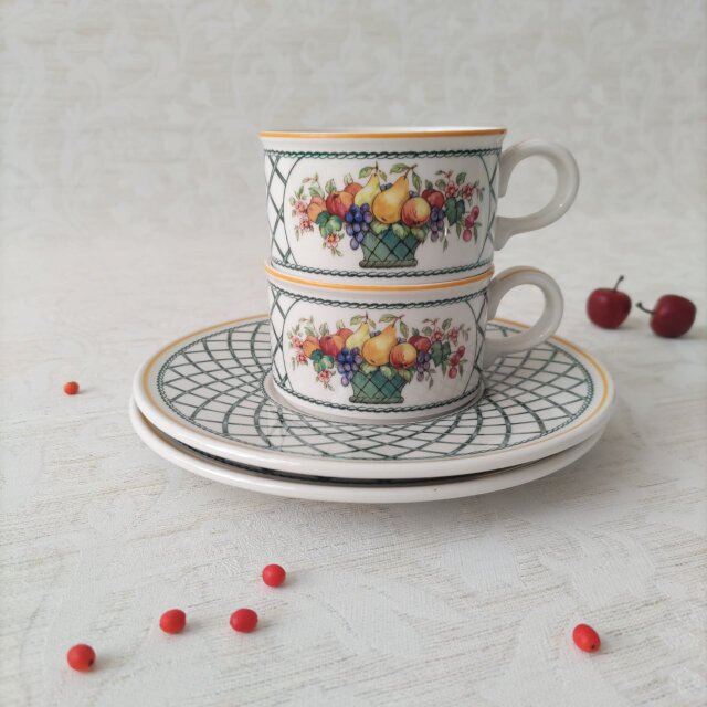 Villeroy & Boch｜Basket｜ビレロイ＆ボッホ｜バスケット｜カップ