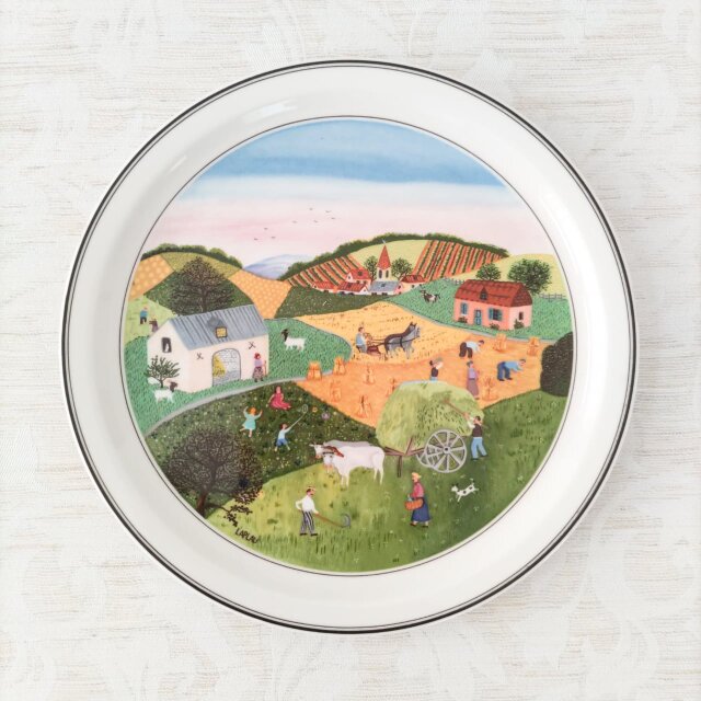 Villeroy & Boch｜The Four Seasons｜Summer｜飾り皿｜ヴィンテージ