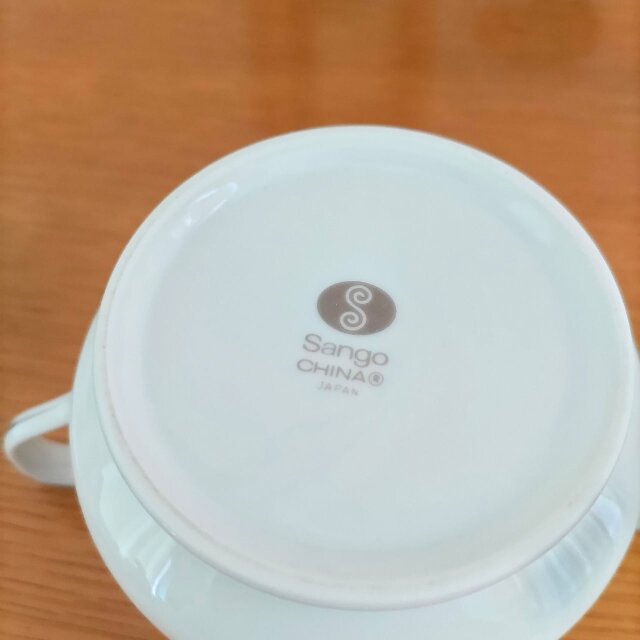 三郷陶器｜Sango CHINA｜シュガーポット｜昭和レトロ｜小花柄｜日本