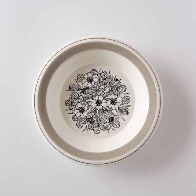 ARABIA Krokus deep plate アラビア クロッカス 20cmディーププレート