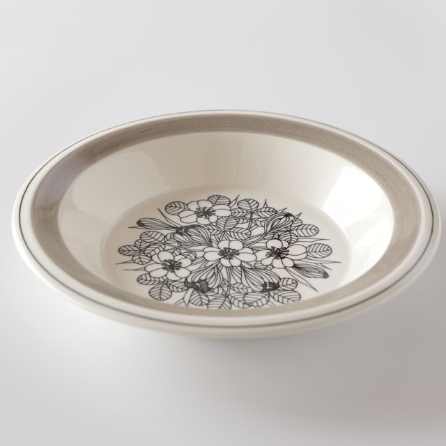 ARABIA Krokus deep plate アラビア クロッカス 20cmディーププレート
