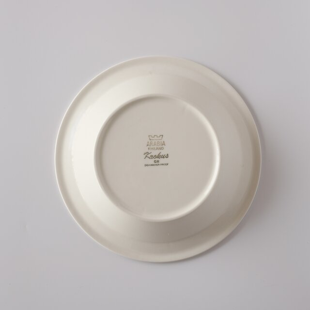 ARABIA Krokus deep plate アラビア クロッカス 20cmディーププレート