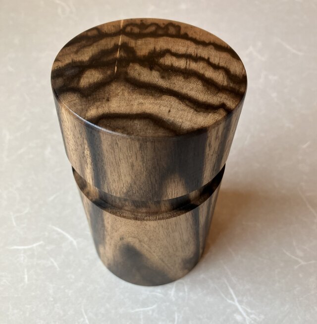 黒柿茶筒 | iichi 日々の暮らしを心地よくするハンドメイドや