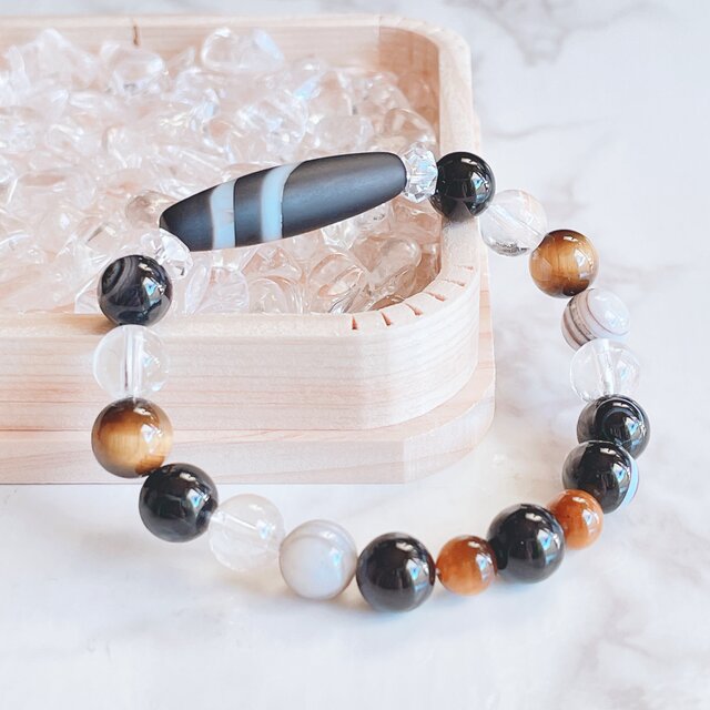 ✦運気の流れを変えたい方へ チベット天珠・天眼石・ヒマラヤ水晶