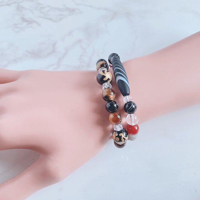 ✦一点限定✦人間関係の流れを変えたい方へ チベット天珠・天眼石