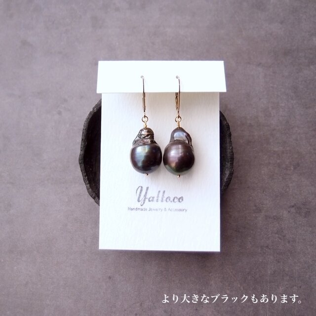 K14gf】Baby Oyster Pearl Earrings／ベビーオイスターパール ピアス