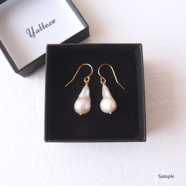K14gf】Baby Oyster Pearl Earrings／ベビーオイスターパール ピアス