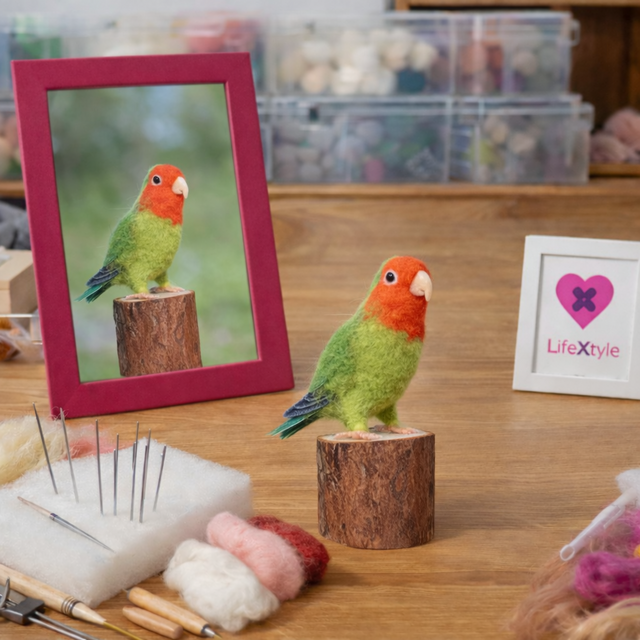 鳥 うちの子 オーダーメイド 羊毛フェルト｜写真から作る ペット