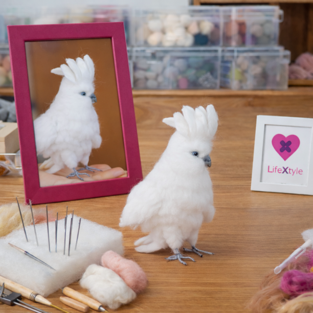 鳥 うちの子 オーダーメイド 羊毛フェルト｜写真から作る ペット