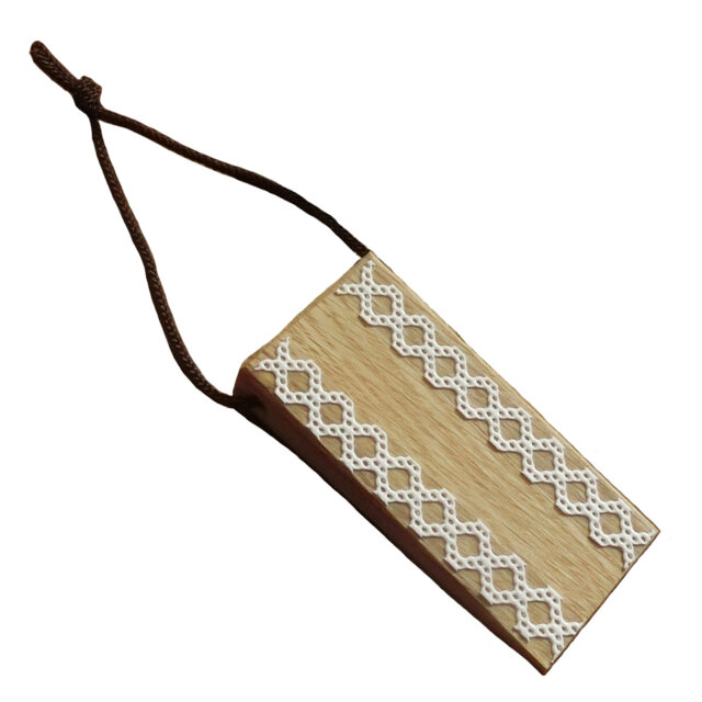 ドアストッパー ミニ ブラウン ⑦ ドア止め 木製 3こセット くさび