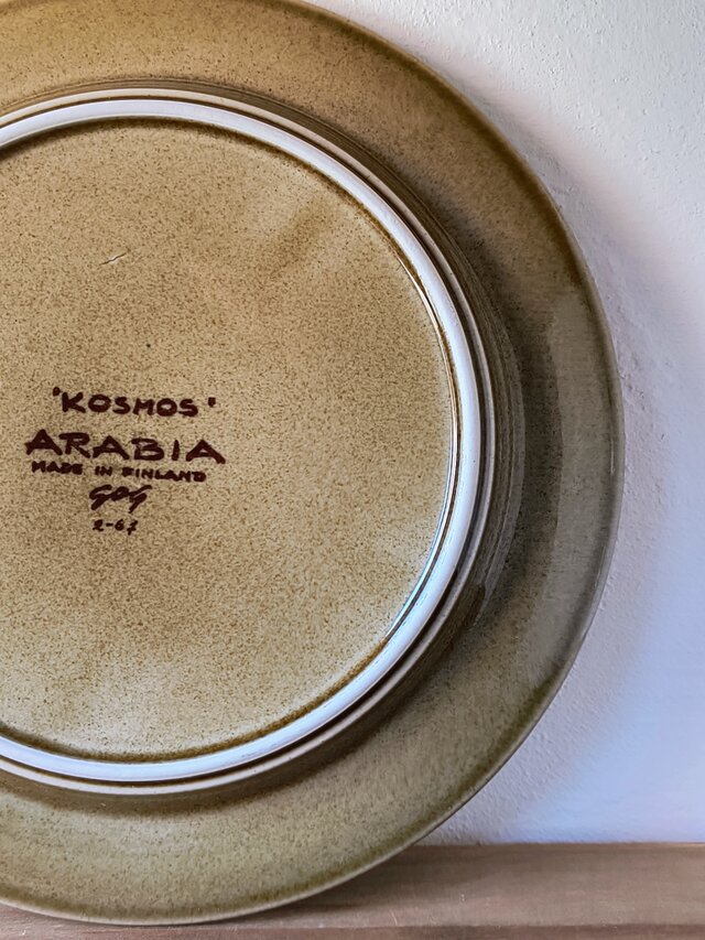 ARABIA/アラビア/Kosmos/コスモス/20cmプレート② | iichi 日々の