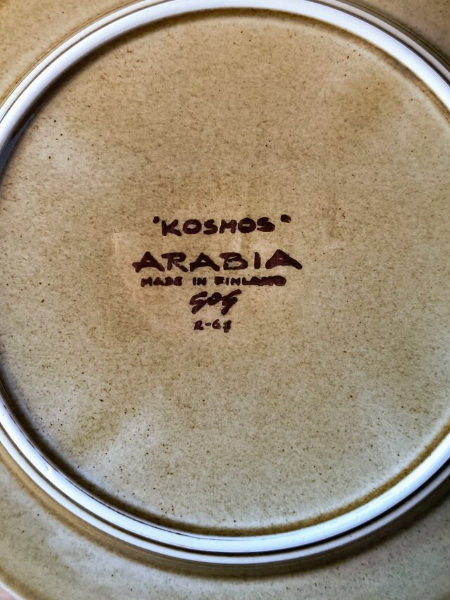 ARABIA/アラビア/Kosmos/コスモス/20cmプレート④ | iichi 日々の