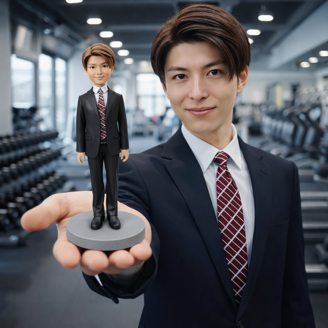 写真から作るオーダーメイドフィギュア｜そっくり似顔人形｜彼氏・夫へ