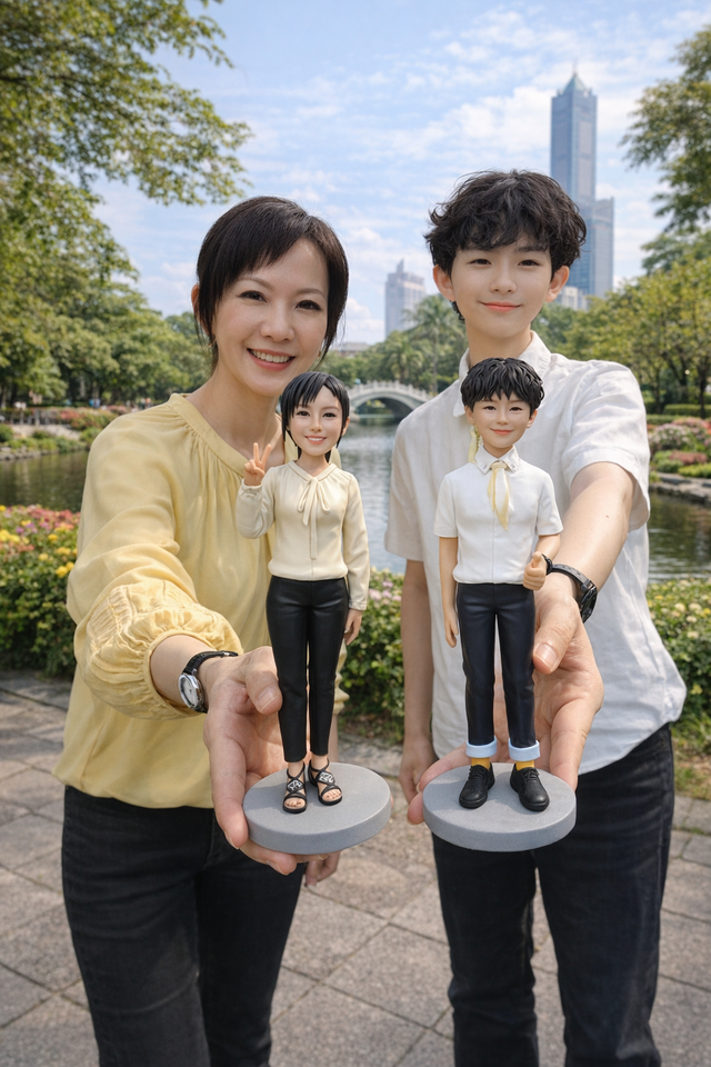 写真から作るオーダーメイドフィギュア｜家族・グループ対応 に