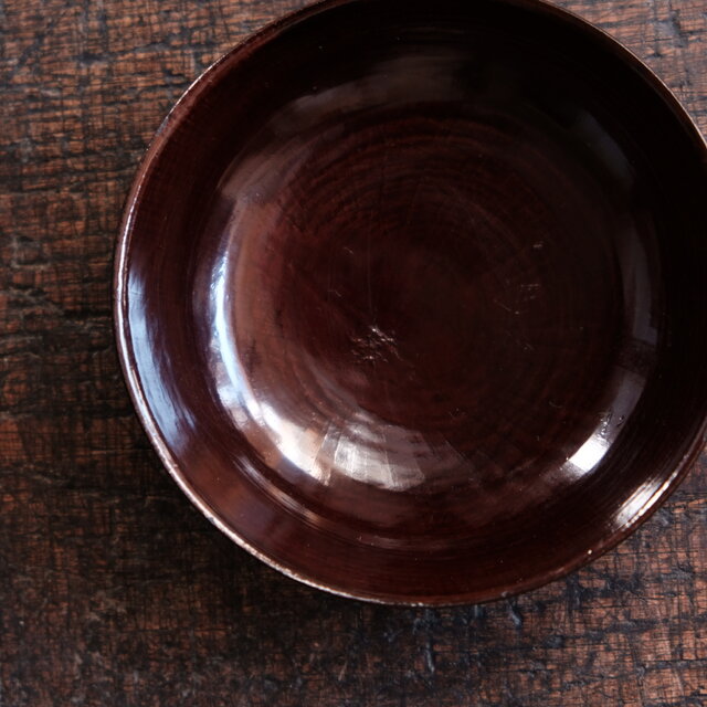 深く美しい色味◇時代漆木皿 骨董・antiques 丁寧な暮らしに 古民家