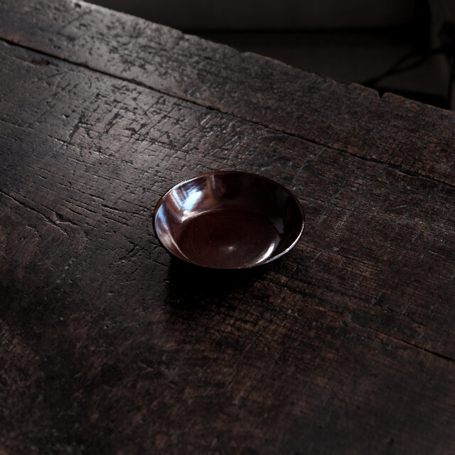 深く美しい色味◇時代漆木皿 骨董・antiques 丁寧な暮らしに 古民家