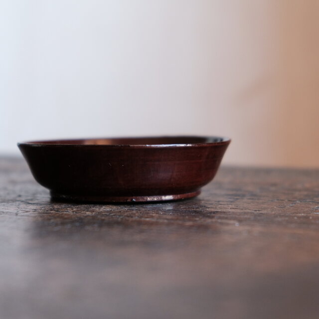深く美しい色味◇時代漆木皿 骨董・antiques 丁寧な暮らしに 古民家