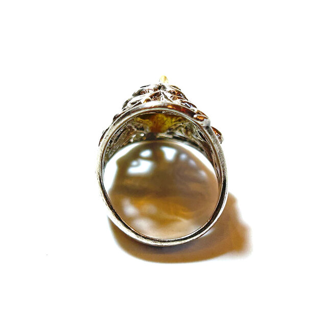 Medusa Icon Ring Silver & K18 Gold by AVA | iichi 日々の暮らしを