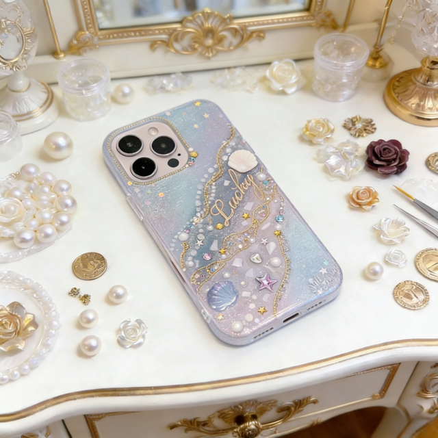 ハンドメイド スマホケース レジン 立体デコ アンティーク調 ハンドメイド スマホケース レジン 立体デコ アンティーク調