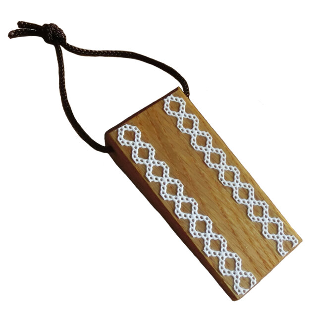 ドアストッパー ミニ ライトブラウン ④ ドア止め 木製 2こセット