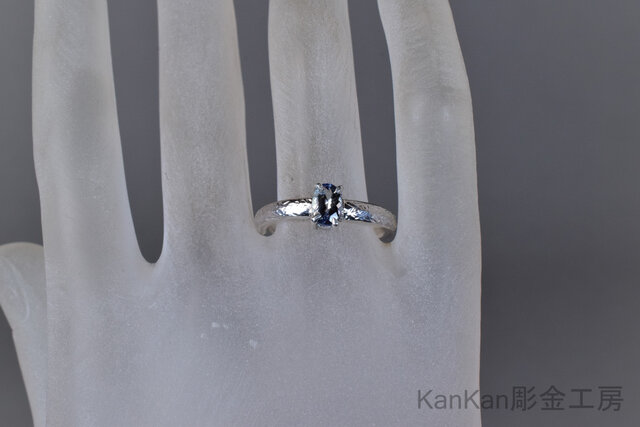 ゾイサイトのリング | iichi 日々の暮らしを心地よくするハンドメイド