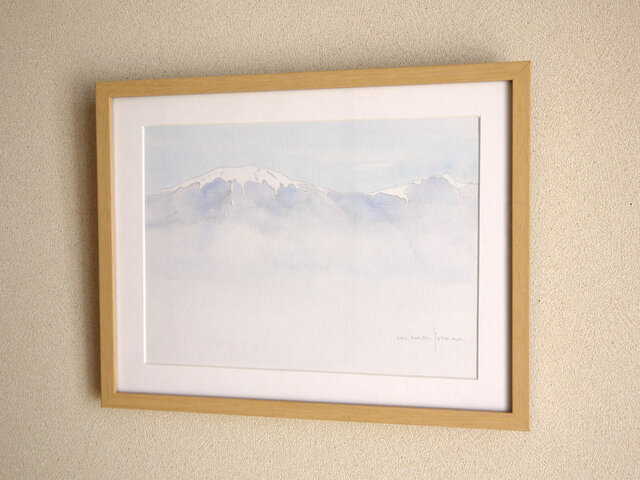 mountainrange（額縁付き） | iichi 日々の暮らしを心地よくする