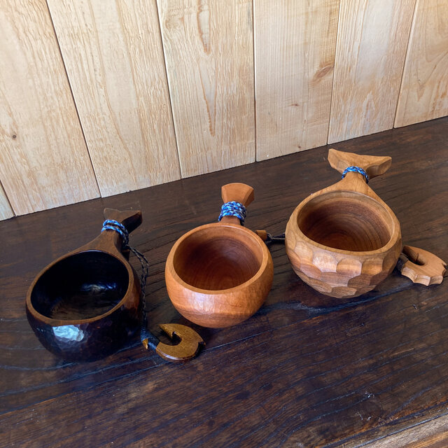 ククサ｜オイル仕上げ｜サクラ｜約140cc | iichi 日々の暮らしを