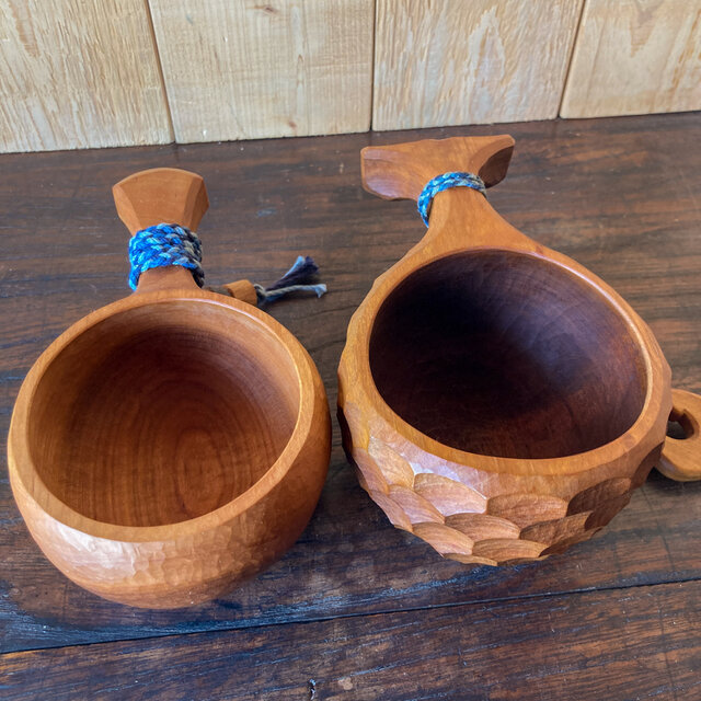 ククサ｜オイル仕上げ｜サクラ｜約140cc | iichi 日々の暮らしを